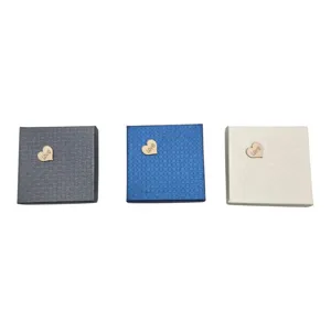 Cutie Cadou 9 x 9 x 3 cm, Cutie Decorativă pentru Ambalarea și Oferirea Cadourilor