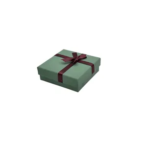 Cutie Cadou 9 x 9 x 3 cm cu Capac, Cutie Decorativă pentru Bijuterii, Mici Cadouri, Suveniruri și Ambalare Elegantă