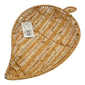Tavă Împletită Decorativă Model Mango, 32 x 24 x 4 cm, pentru Servire și Decorarea Mesei