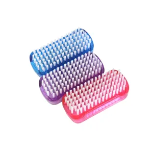 Perie unghii manuală 8x3.5x4 cm, curățare mâini și unghii, disponibil în mai multe culori
