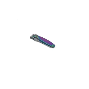 Clește pentru Unghii din Metal, 7.8 cm – Model Irizat, Tăiere Precisă, Ideal pentru Manichiură și Pedichiură