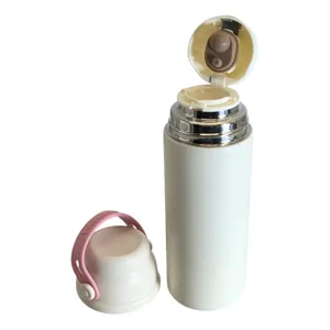 Sticlă Termos Warm Cup 500 ml, Cană Termică Portabilă cu Capac și Sistem de Închidere, pentru Cafea, Ceai și Băuturi Calde