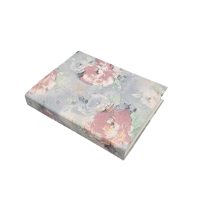 Dosar cu Inele A4 pentru Documente – Organizator cu Design Floral Elegant, Ideal pentru Birou, Școală și Arhivare