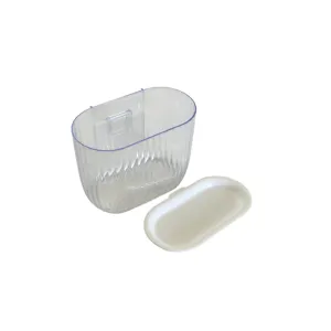 Cutie Depozitare cu Capac pentru Pungi Alimentare, Organizator Bucătărie pentru Pungi și Accesorii Alimentare