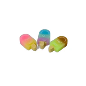 Radieră Colorată Ice Lolly 3D – Formă Înghețată, Eco-Friendly Biodegradabilă, Non-Toxic, Ergonomică, Pentru Școală și Birou