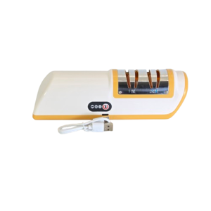 Ascuțitor Electric de Cuțite cu Alimentare USB, Sistem Dual FINE/COARSE