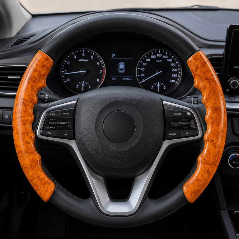 Husă Volan Auto din 2 Piese Universală Antiderapantă