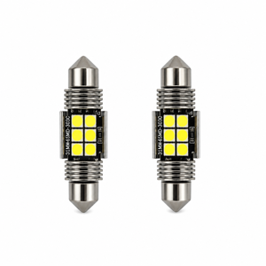 Set 2 Becuri Auto 12V, Iluminare Puternică, pentru Poziție, Semnalizare, Stop și Iluminare Interioară