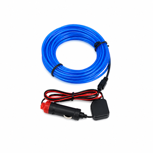 Bandă LED Ambientală Auto cu Alimentare la Brichetă 12V, Iluminare Decorativă Interior Auto, Montaj Universal