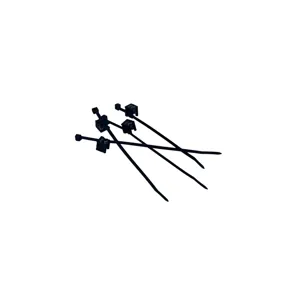 Set 4 Coliere cu Cataramă din Tablă – 200x4.6mm, Nylon + Oțel, Fixare Sigură și Rezistentă