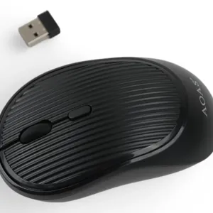 Mouse Wireless B-1008 Negru – Design Ergonomic, Click Silențios, Conectivitate USB, Ideal pentru Birou și Acasă