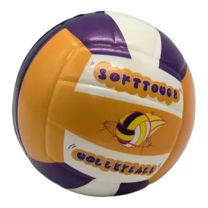 Minge de Volei pentru Copii 15 cm, Model Colorat pentru Joacă și Activități Sportive