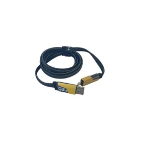 Cablu de Încărcare 4 în 1 DC304 – USB Multifuncțional, Compatibil Type-C, Micro USB și iOS, 1 Metru, Material Împletit Rezistent