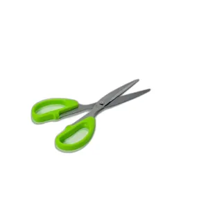 Foarfecă Lunga cu Vârf Ascuțit, Verde, Ideală pentru Birou, Școală și Proiecte Creative