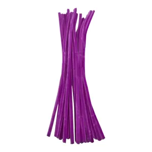 Set 25 Sârme Plușate pentru Activități Creative și Lucru Manual, 0,6 x 30 cm