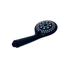 Cap de Duș Multifuncțional – Jeturi Multiple Reglabile, Duze Anti-Calcar, Finisaj Negru Mat Elegant