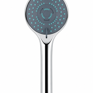 Cap de Duș Multifuncțional A2048, 3 Tipuri de Jet, Design Ergonomic, Conector Universal, Finisaj Cromat