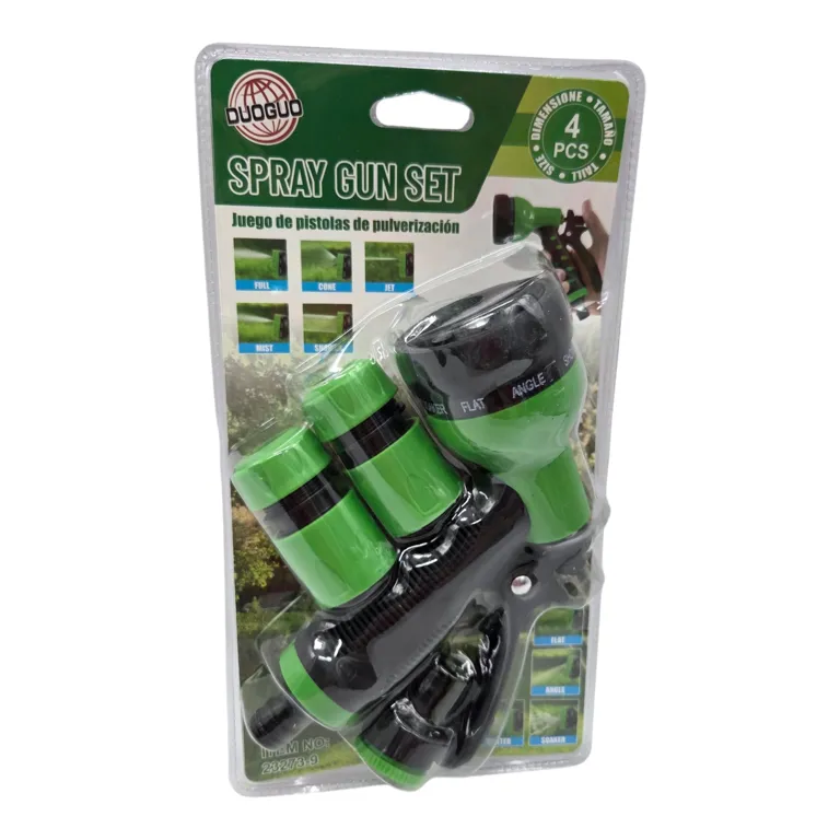 Set Pistol pentru Stropit și Irigații, 4 Piese