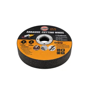 Disc Abraziv pentru Șlefuire Metal, Ø115 mm, Grosime 6 mm, Rezistent și Eficient