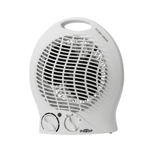 Aerotermă Electrică POTOP LQ-801 – 2000W, 2 Trepte de Putere, Termostat Reglabil, Protecție la Supraincalzire, Funcție Ventilator Rece