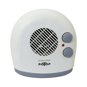 Aerotermă Electrică POTOP LQ-202 – 2000W, 2 Trepte de Putere, Termostat Reglabil, Funcție Ventilator Rece, Protecție la Supraincalzire, Design Compact