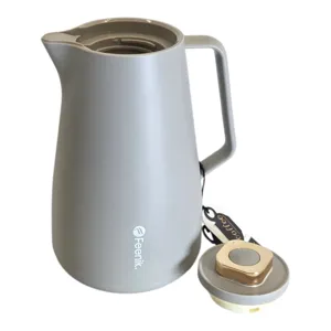Cană Termos 1L cu Izolație Termică, Recipient pentru Cafea, Ceai și Băuturi Calde sau Reci, Mâner Ergonomic și Capac Etanș