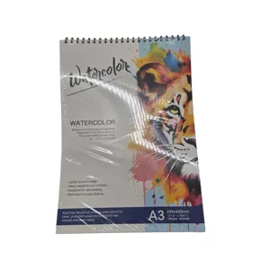Bloc de Desen A3, 170 g/mp, 24 Coli, Hârtie pentru Desen, Schițe și Activități Creative