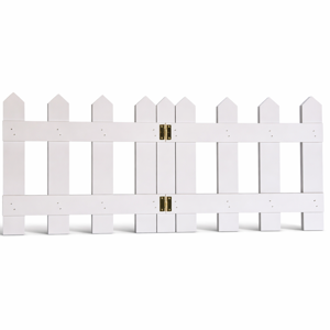 Gard decorativ grădină 120 × 24 cm, garduț ornamental pentru flori, alei și decor exterior