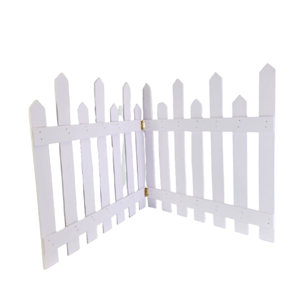Garduț decorativ grădină 160 × 40 cm, gard ornamental pentru delimitare flori, alei și decor exterior