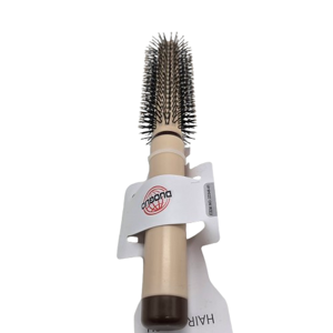 Perie de Păr Rotundă 22 cm, cu Peri Mixti pentru Coafare, Ondulare și Volum, Mâner Ergonomic
