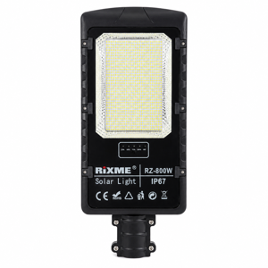 Lampă Solară LED 800W pentru Exterior, Iluminare Intensă pentru Curte, Grădină și Spații Exterioare cu Alimentare Solară