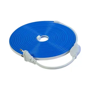 Banda LED Neon Flex 5 Metri IP67, Safety Neon Flexible Strip Light Combo, Iluminat Decorativ Interior si Exterior