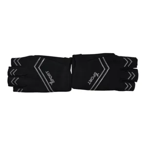 Mănuși Sport fără Degete, Antiderapante, pentru Fitness, Ciclism și Antrenamente, Culoare Neagră