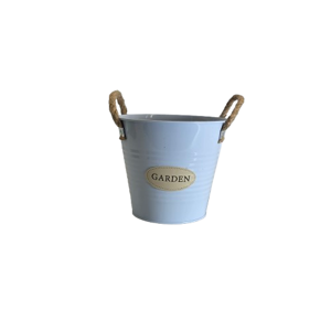 Ghiveci Metalic Decorativ 16 x 14 x 10.5 cm pentru Flori și Plante, Design Elegant pentru Interior și Exterior