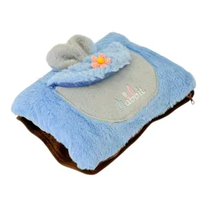 Pernă Electrică cu Apă Reîncălzibilă, 500W, Model Rabbit, Încălzire Rapidă pentru Confort și Relaxare 26.5*19CM