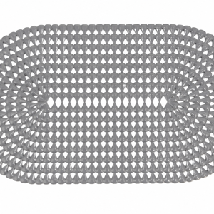 Covoraș de Baie Antiderapant 37 x 67,5 cm, Protecție pentru Cadă și Duș, Aderență Sporită și Confort la Utilizare