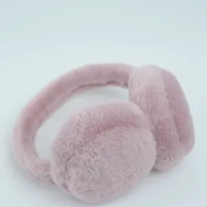 Caști Pufoase Pliabile Roz – Căști Audio Confortabile cu Design Compact