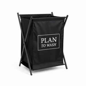 Coș de Rufe Pliabil 43x35x58 cm, Sac pentru Rufe cu Mânere, Organizator pentru Baie și Dormitor 