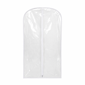 Husă Protecție pentru Haine fără Fermoar 60 × 120 cm, Husă pentru Depozitare și Protejare Îmbrăcăminte