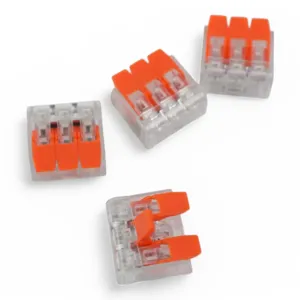 Conector pentru Cablu 3 Intrări, 6 Ieșiri – Distribuitor Electric Rezistent și Compact pentru Sisteme Electrice și Iluminat