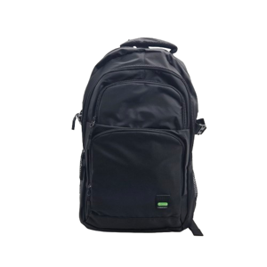 Rucsac Casual Multifuncțional, Compartimente Multiple cu Fermoar, Design Modern Negru, pentru Școală, Birou, Călătorii și Utilizare Zilnică