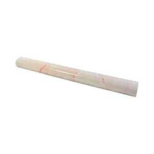 Autocolant bucătărie imitație marmură bej 60 x 200 cm, folie PVC autoadezivă pentru mobilier, blat și pereți, rezistent la umezeală