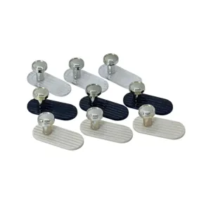 Set Agățători Autoadezive Ovale cu Cap Metalic – Suport 2KG, Diverse Culori