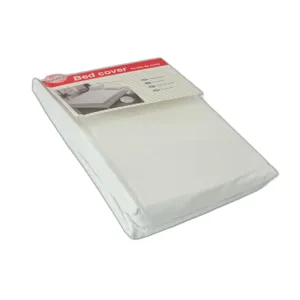 Husă de pat albă 140x200 cm din bumbac – rezistentă, practică și ușor de întreținut