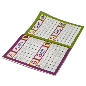 Caiet Educativ pentru Copii – Învățăm Alfabetul, Litere Mari de Tipar, Format A5, Activități și Desene Asortate pentru Dezvoltare Cognitivă