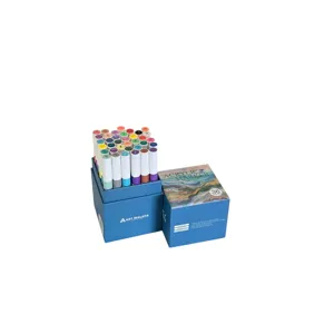 Set 36 Markere Acrilice Colorate, Carioci cu Vopsea pe Bază de Apă pentru Pictură, DIY, Sticlă, Lemn, Ceramică și Canvas