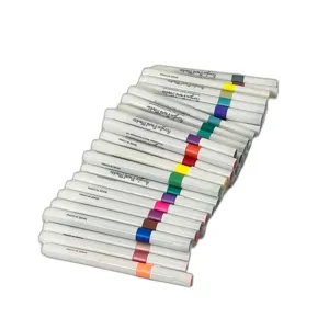 Set 48 Markere Acrilice cu Dublu Vârf – Culori Mixte, Ideal pentru Pictură, DIY, Artă și Hobby-uri Creative