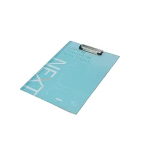 Clipboard A4 Cartonat Turcoaz – Text Motivațional, Cleme Metalice Rezistente, Format Standard, Disponibil în Mai Multe Culori
