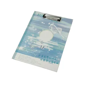 Clipboard A4 cu Design Fluturi Pastel – Elegant si Practic, Ideal pentru Organizarea Documentelor la Scoala si Birou