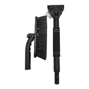 Perie Auto cu Racletă pentru Curățarea Geamurilor și Îndepărtarea Zăpezii și Gheții, 80 cm